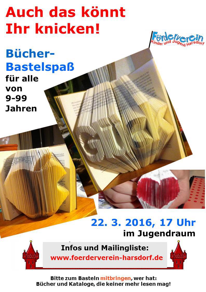 Flyer Bücherknicken II